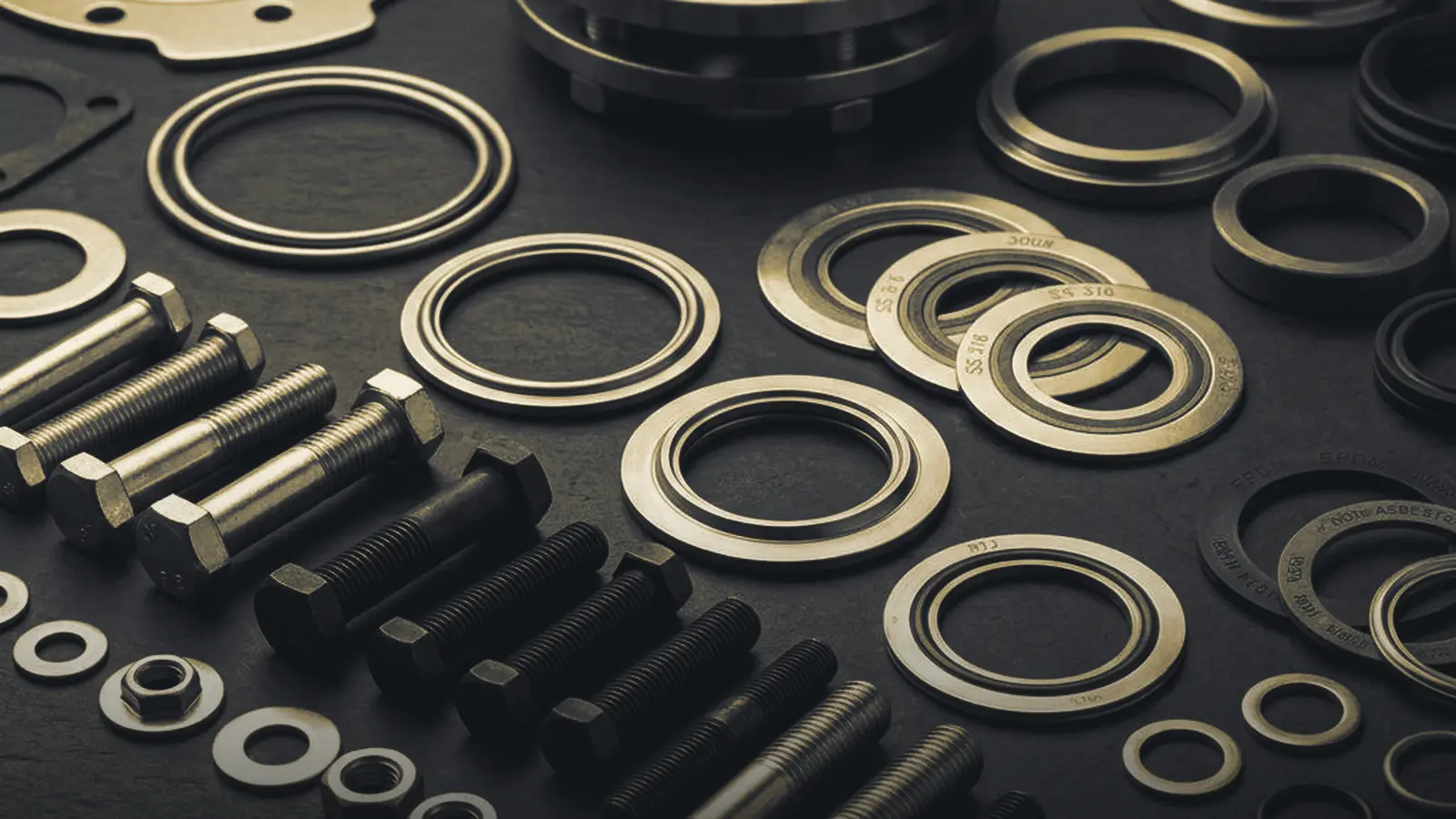 Industrial fasteners, flanges, gaskets and seals for MRO supply